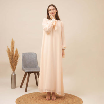 Layali Dress | Peach