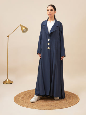 Mthayel Abaya | Navy Blue