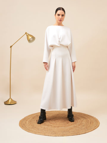 Luna Dress | White