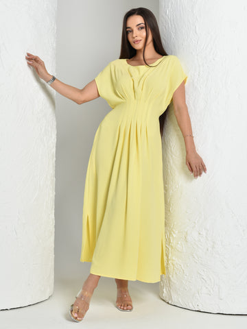 Lugano Dress  I  Yellow