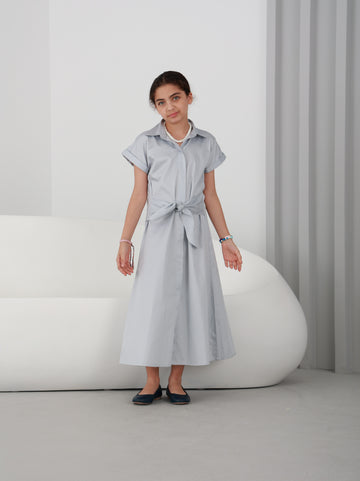 Mira Dress I Cloudy Gray