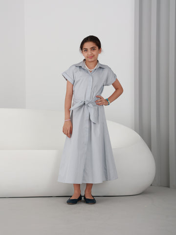 Mira Dress I Cloudy Gray