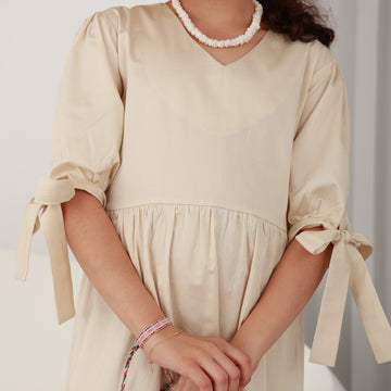 Matilda Dress I Beige