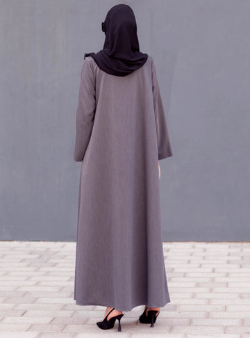 Kimono Abaya I Gray