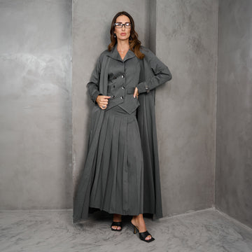 Pine Abaya Set I Grey