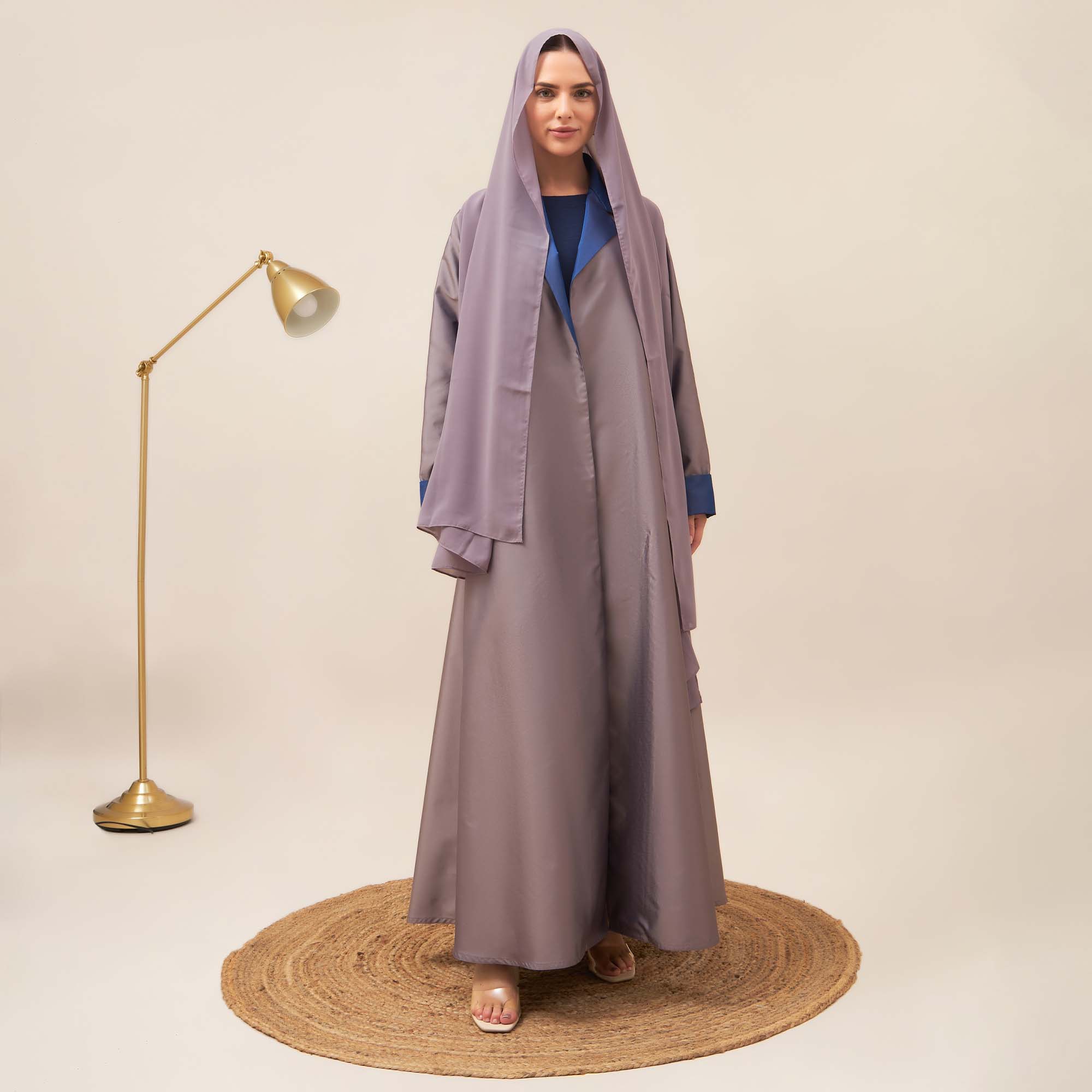 Layal Color Layal Abaya | Purple
