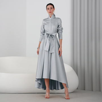 Cannes Dress  I  Cloudy Gray