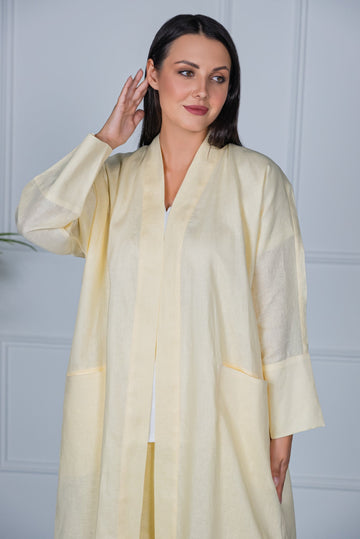 Granada Abaya  I  Baby Yellow