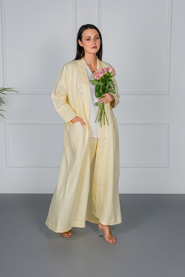 Granada Abaya  I  Baby Yellow