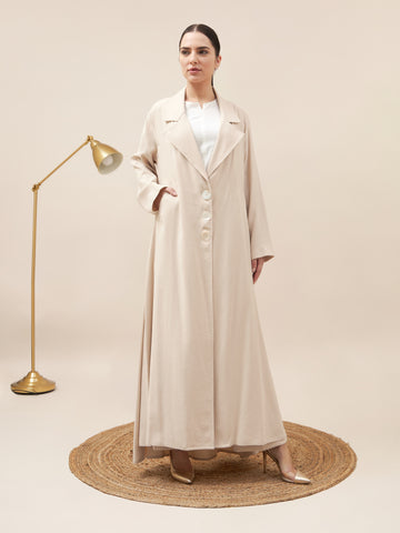 Mthayel Abaya | Beige