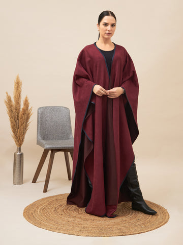 Chamois Cape  | Maroon