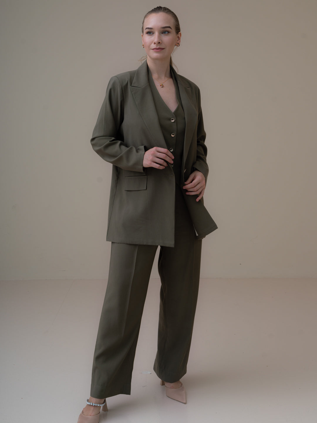 Forbes Suit | Moss Green