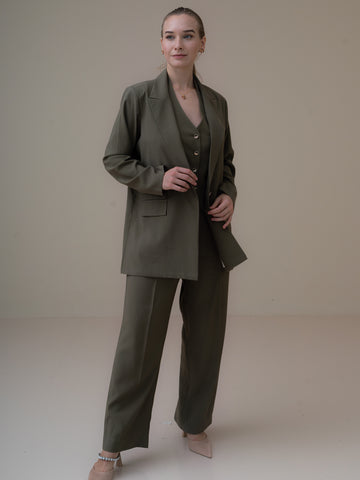 Forbes Suit | Moss Green