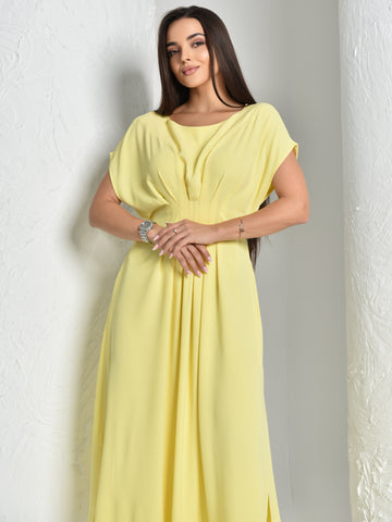 Lugano Dress  I  Yellow