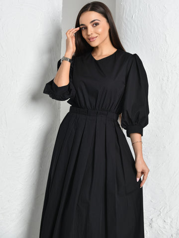 Tuscany Dress  I  Black