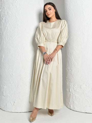 Tuscany Dress  I  Beige