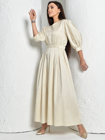 Tuscany Dress  I  Beige